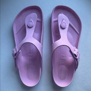 BIRKENSTOCK Gizeh Essentials EVA Sandal Fondant Pink Sandal, size 35 (US 4-4.5)